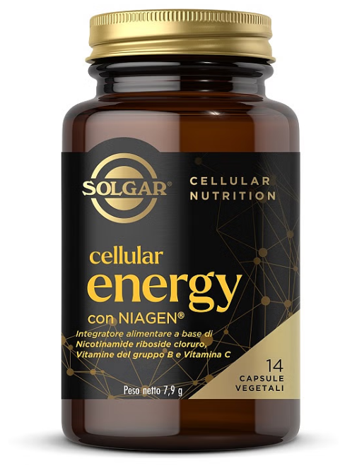 Solgar Cellular Energy Integratore Energetico 14 Capsule